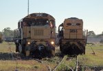 Locomotives in the yard